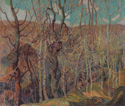 Silbernes Gewirr von Franklin Carmichael